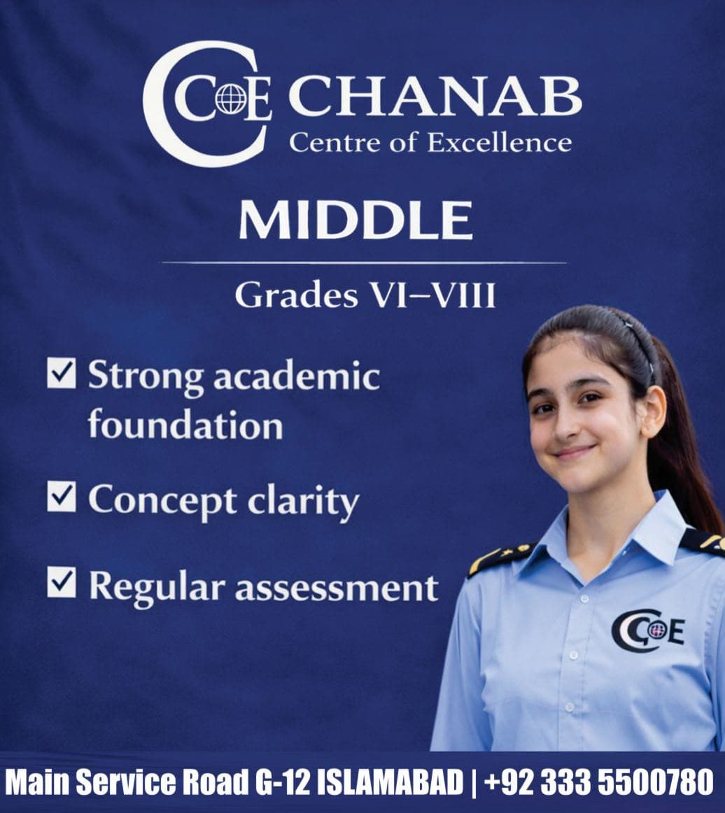 Middle School programme — Grades VI–VIII