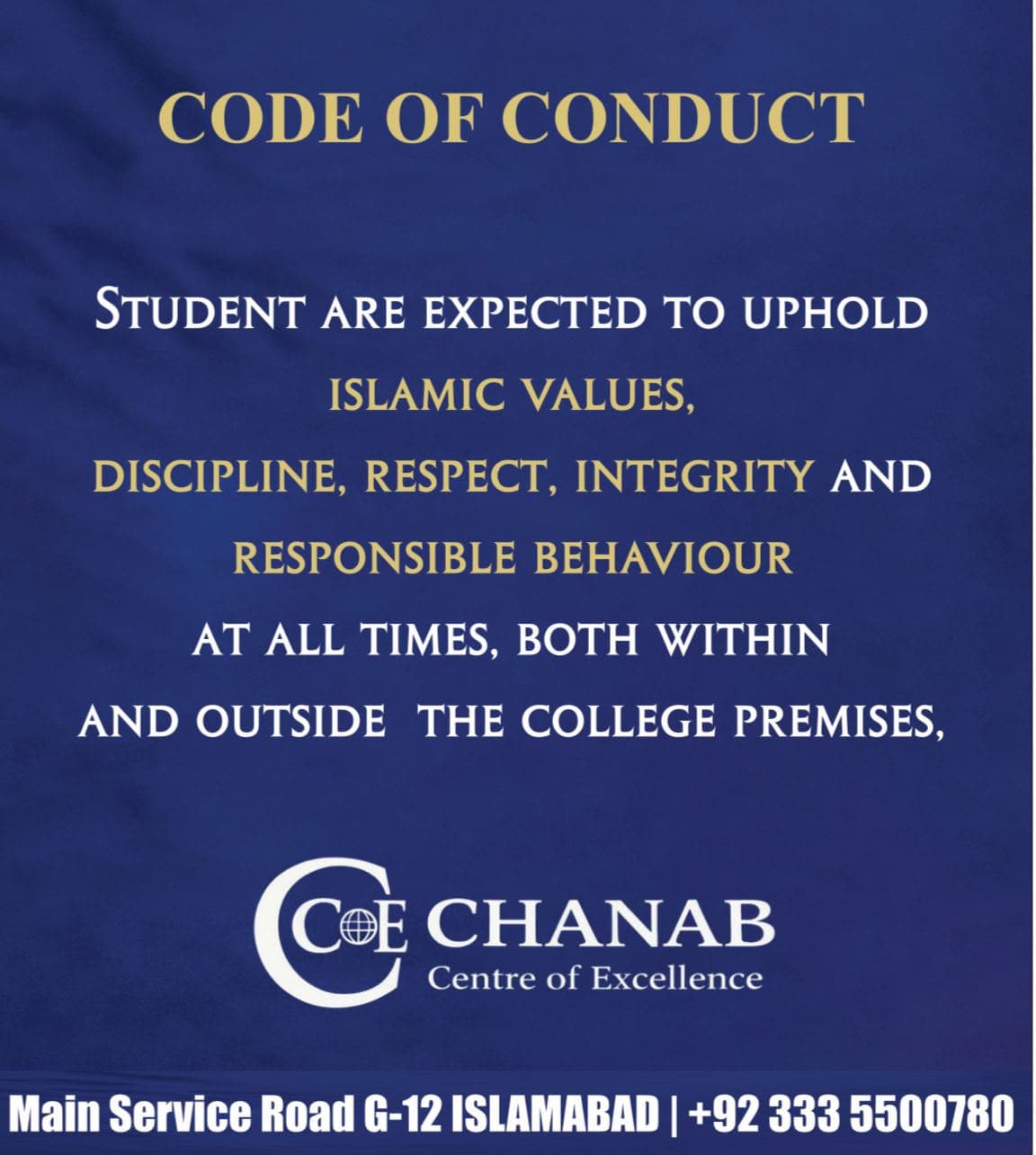 Student activities at CHANAB Centre of Excellence